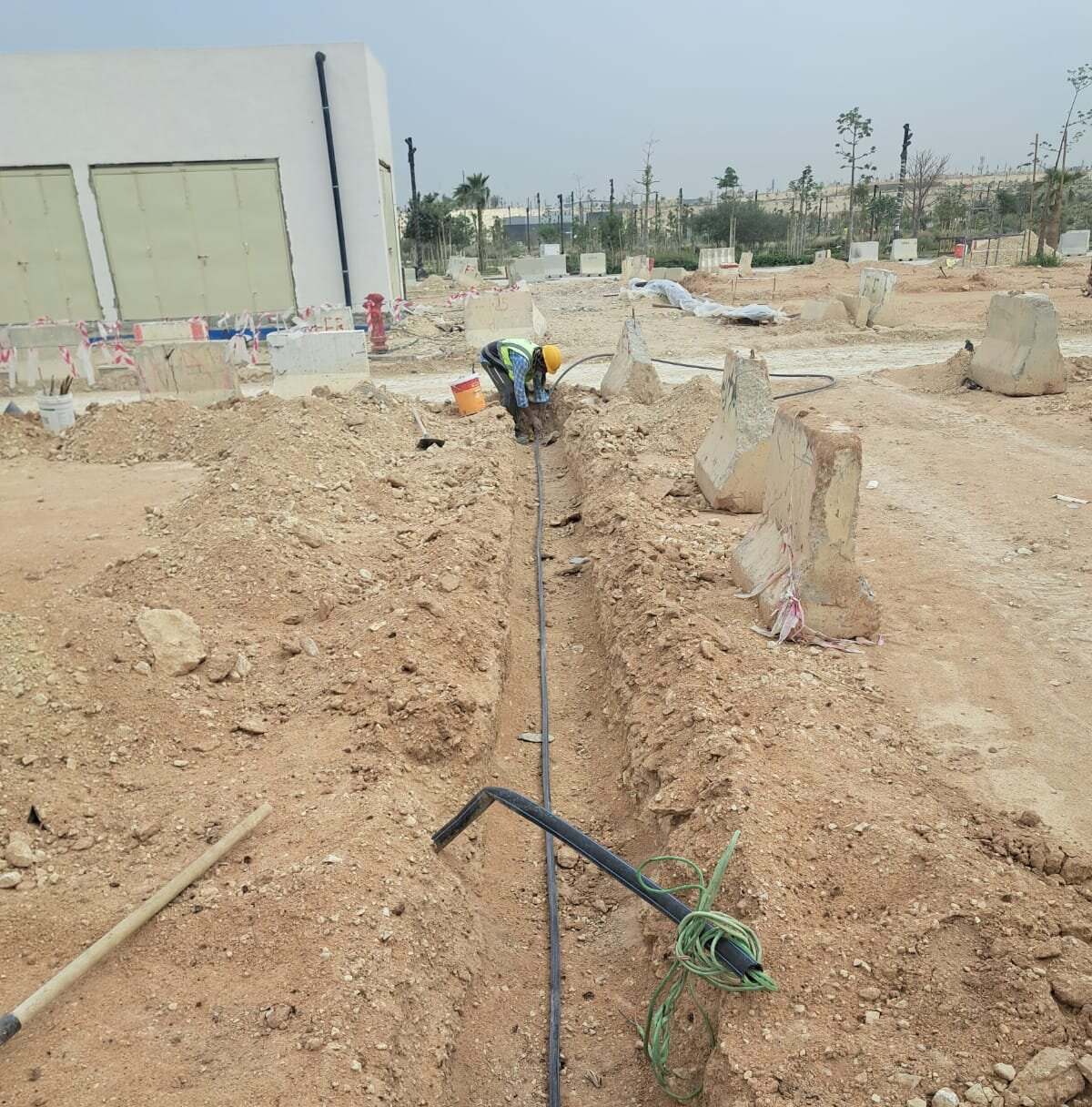 تنفيذ شبكة ري من أعمال جرين جروث