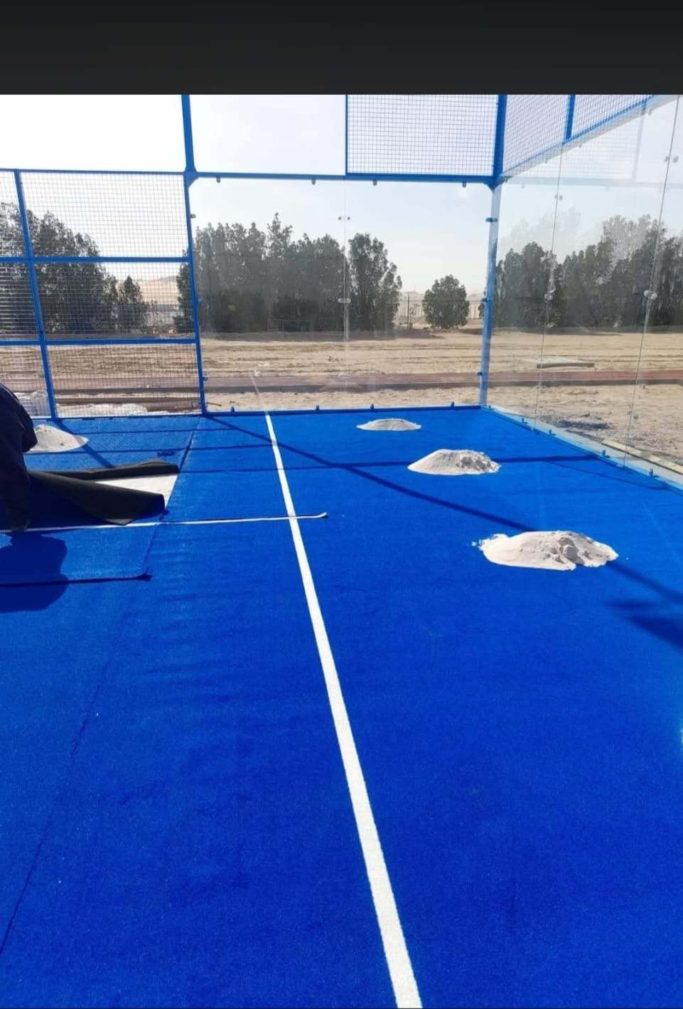 ملعب بادل من تنفيذ جرين جروث في الرياض