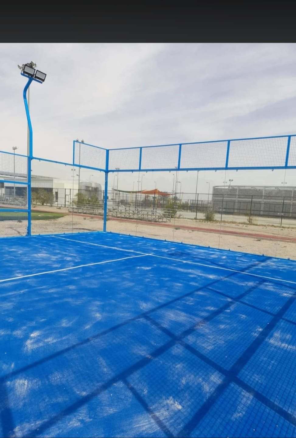 ملعب بادل من تنفيذ جرين جروث في الرياض
